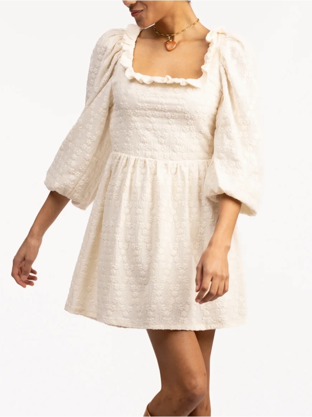 NEW Smith & Quinn Beatrice Mini Dress Cream Lace Medium
